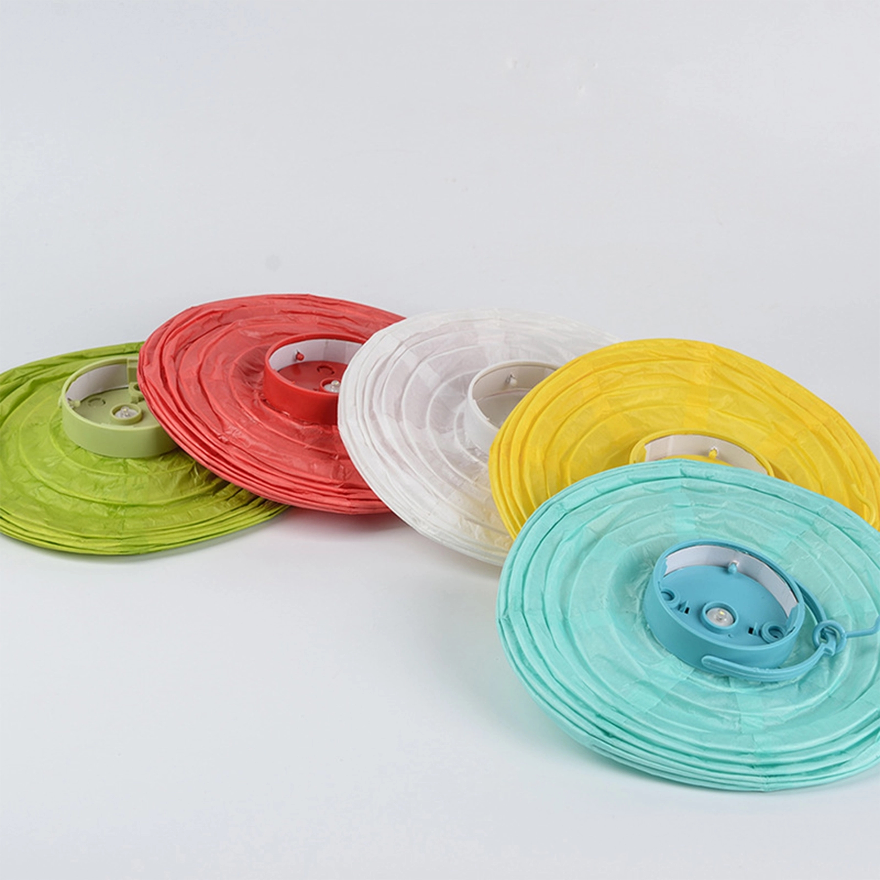 8-Inch LED Solid color Paper Lantern 2
