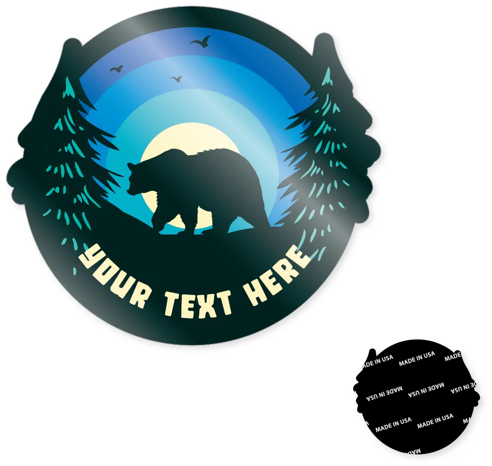 Premium Stock Image 1/4" Acrylic Magnet - USA Made