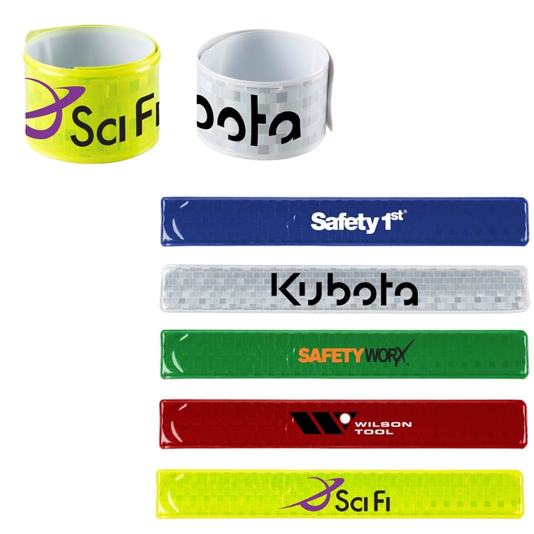Reflective Roll-Up Slap Wristband 2