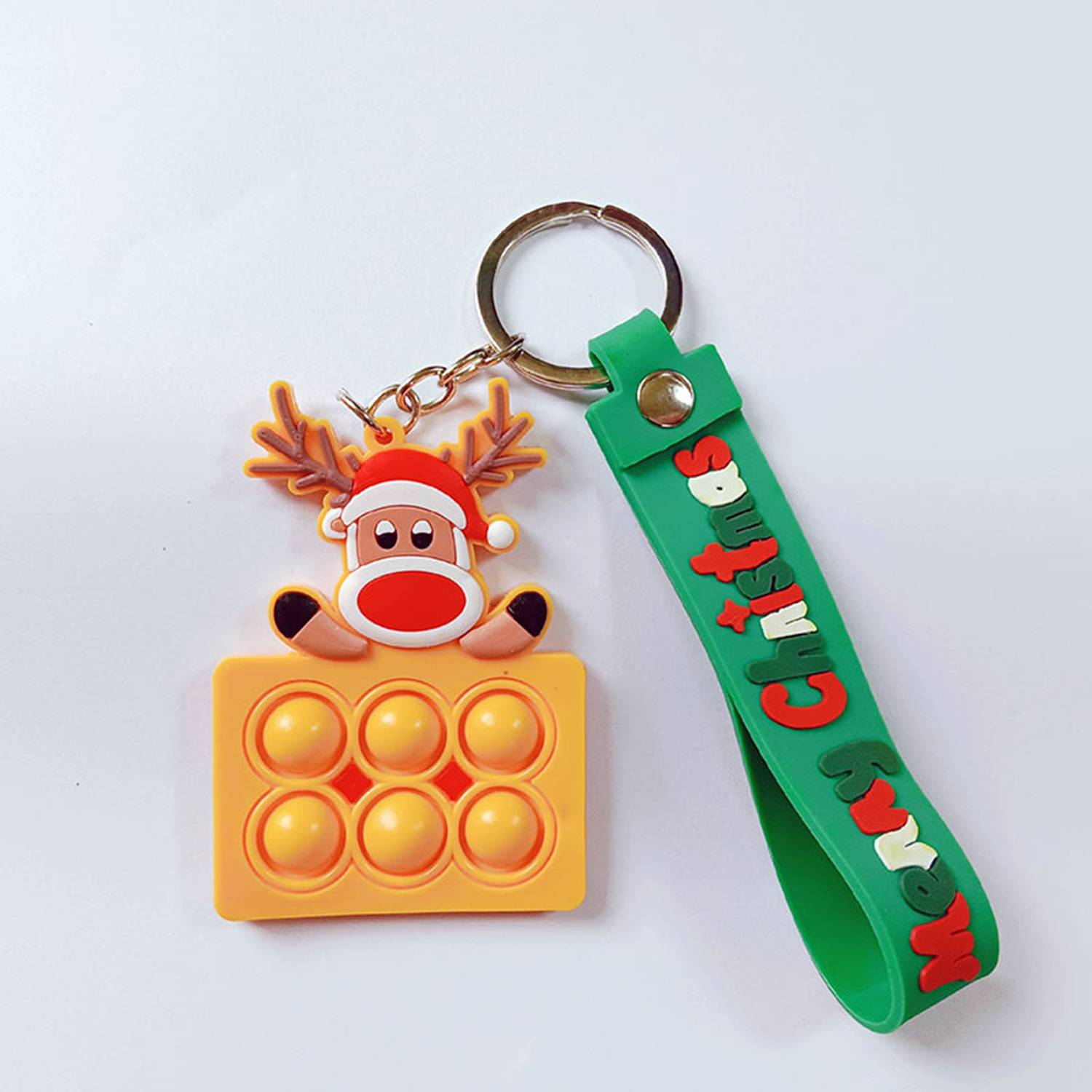 Christmas Stress Relief Toy Keychain 5