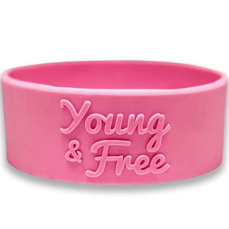 3/4 Inch Embossed Wristbands 51