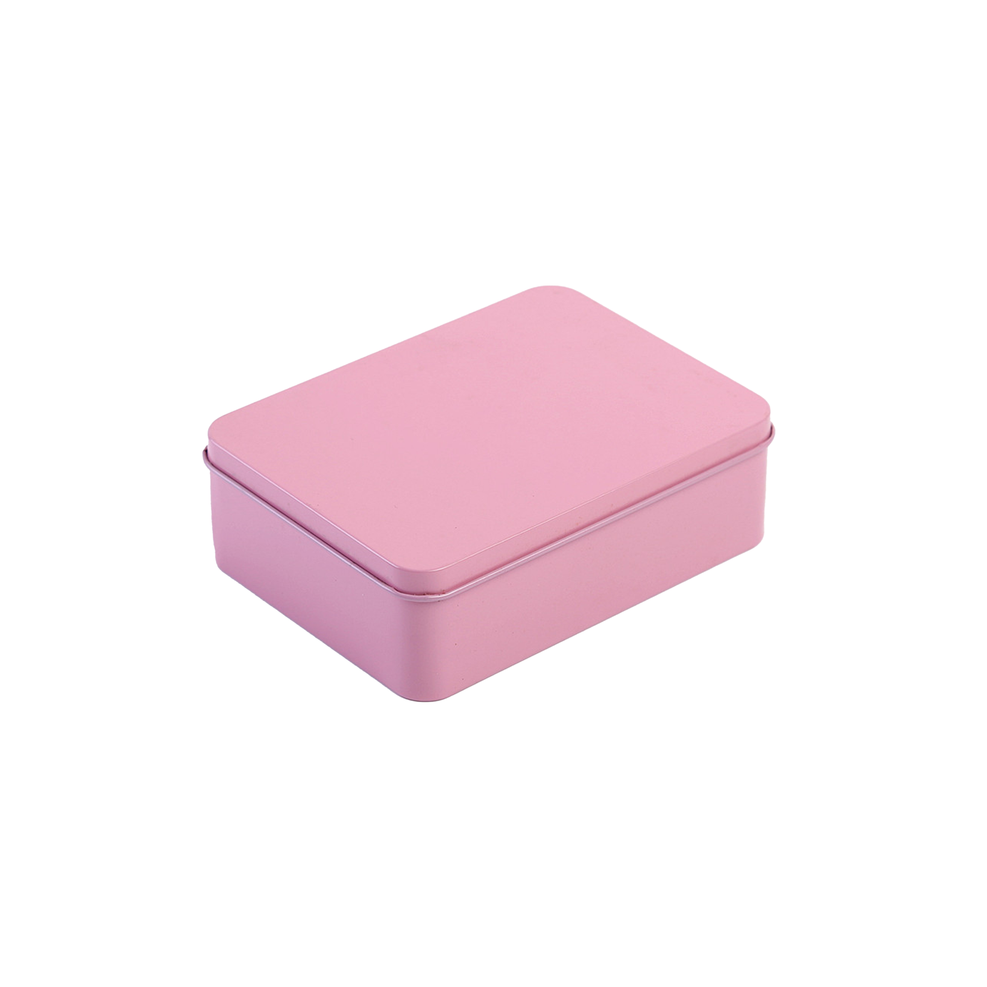 Retcangular Portable Storage Hinged Tin Box 5
