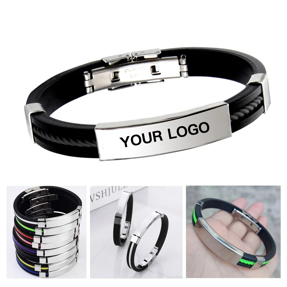 Durable Titanium Bracelet for Men and Women 1