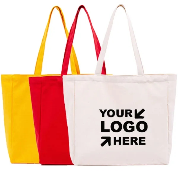 Reusable Cotton Canvas Tote Bags 5