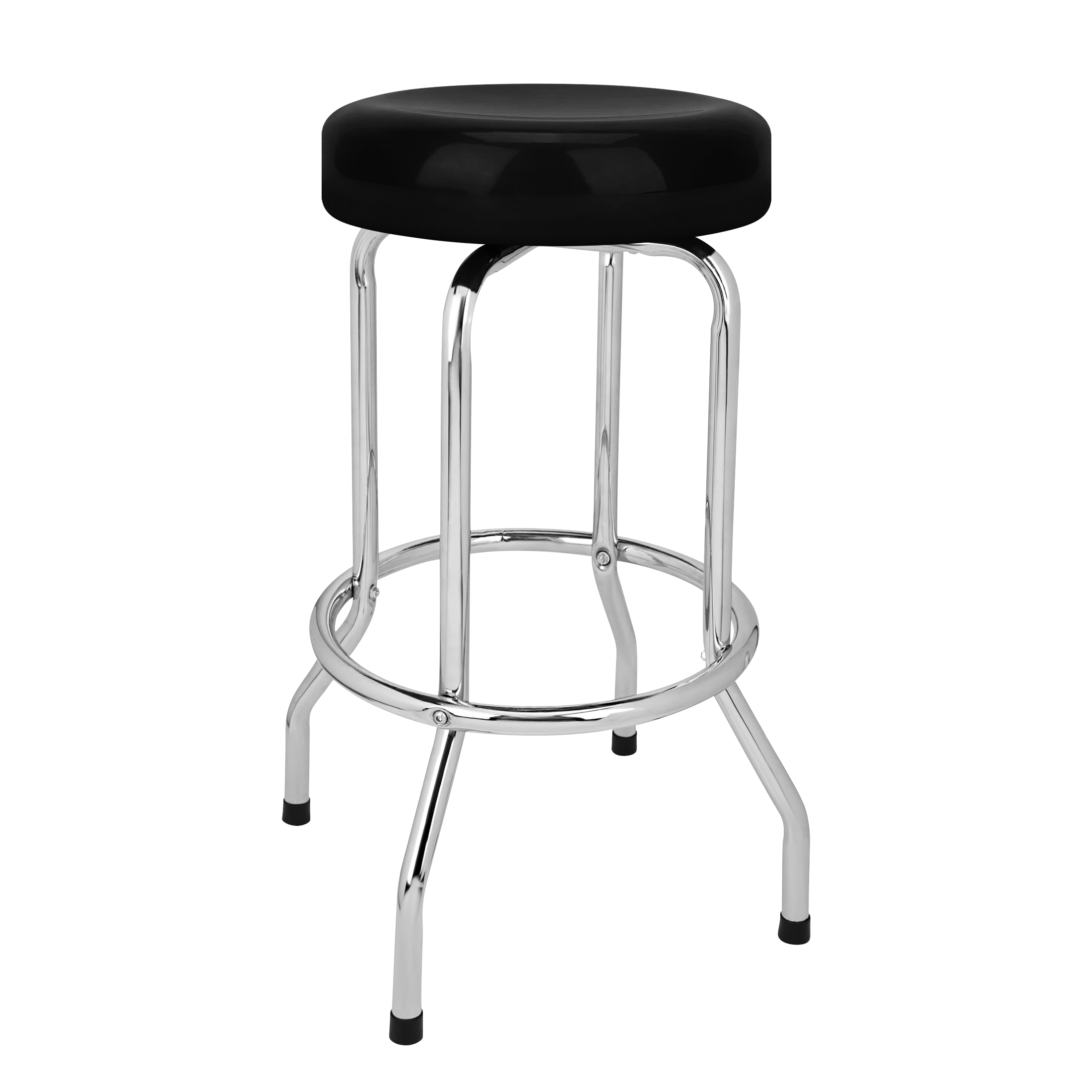 Rotatable PVC Bar Stool 25'' 2