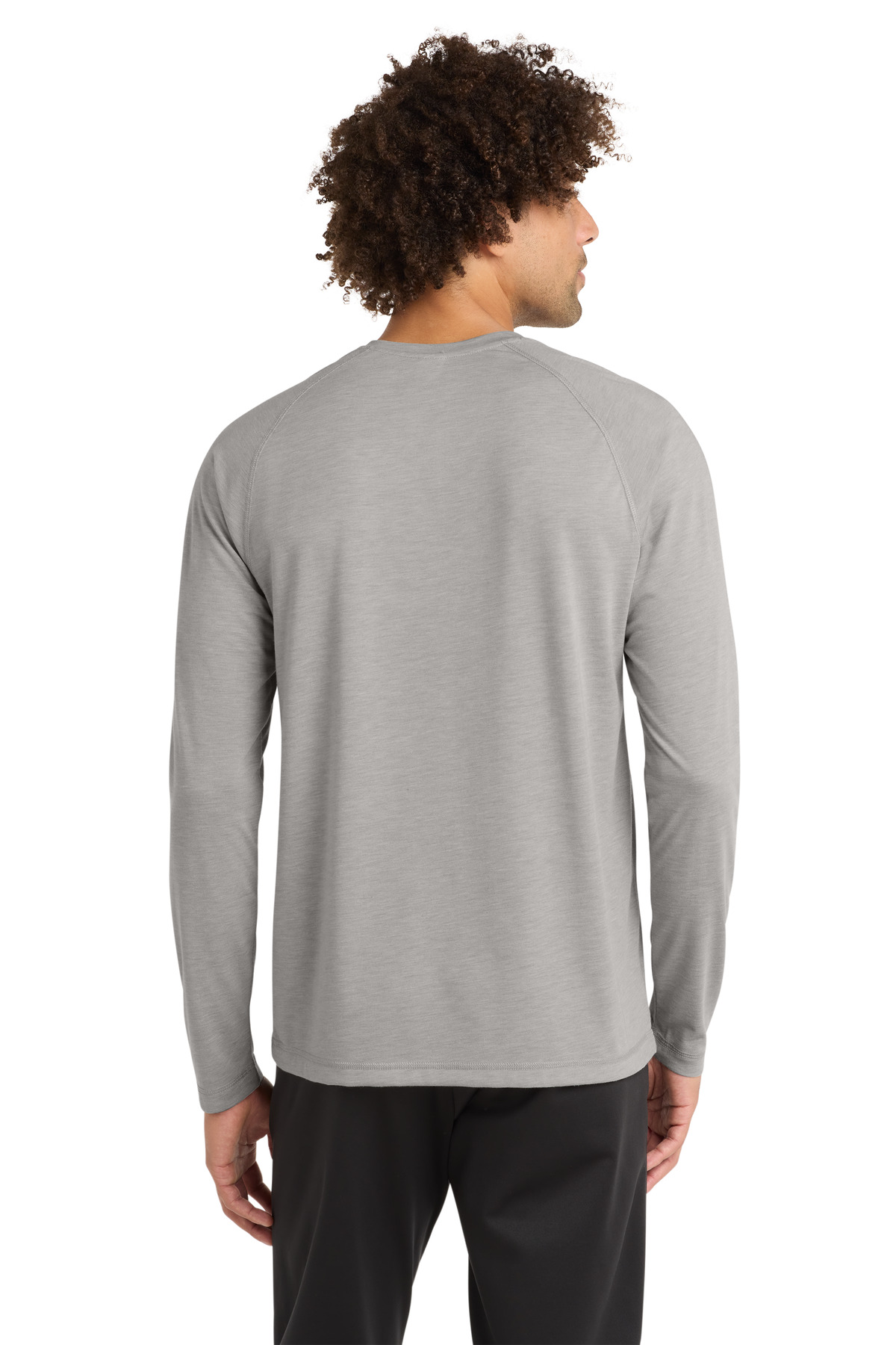 Sport-Tek PosiCharge Long Sleeve Tri-Blend Wicking Raglan Tee ST400LS 11