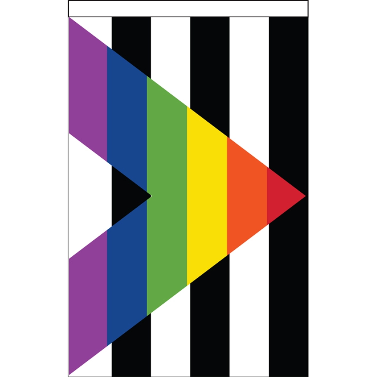 Straight Ally Deluxe Garden Flag 2