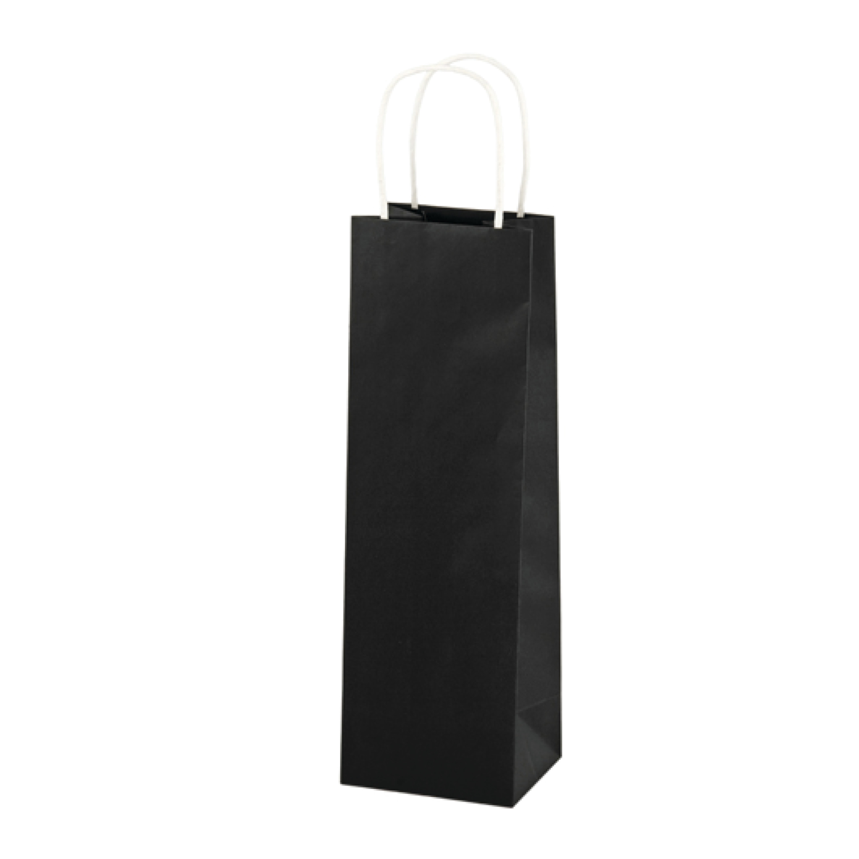 Black 1-Bottle Kraft Bag 3