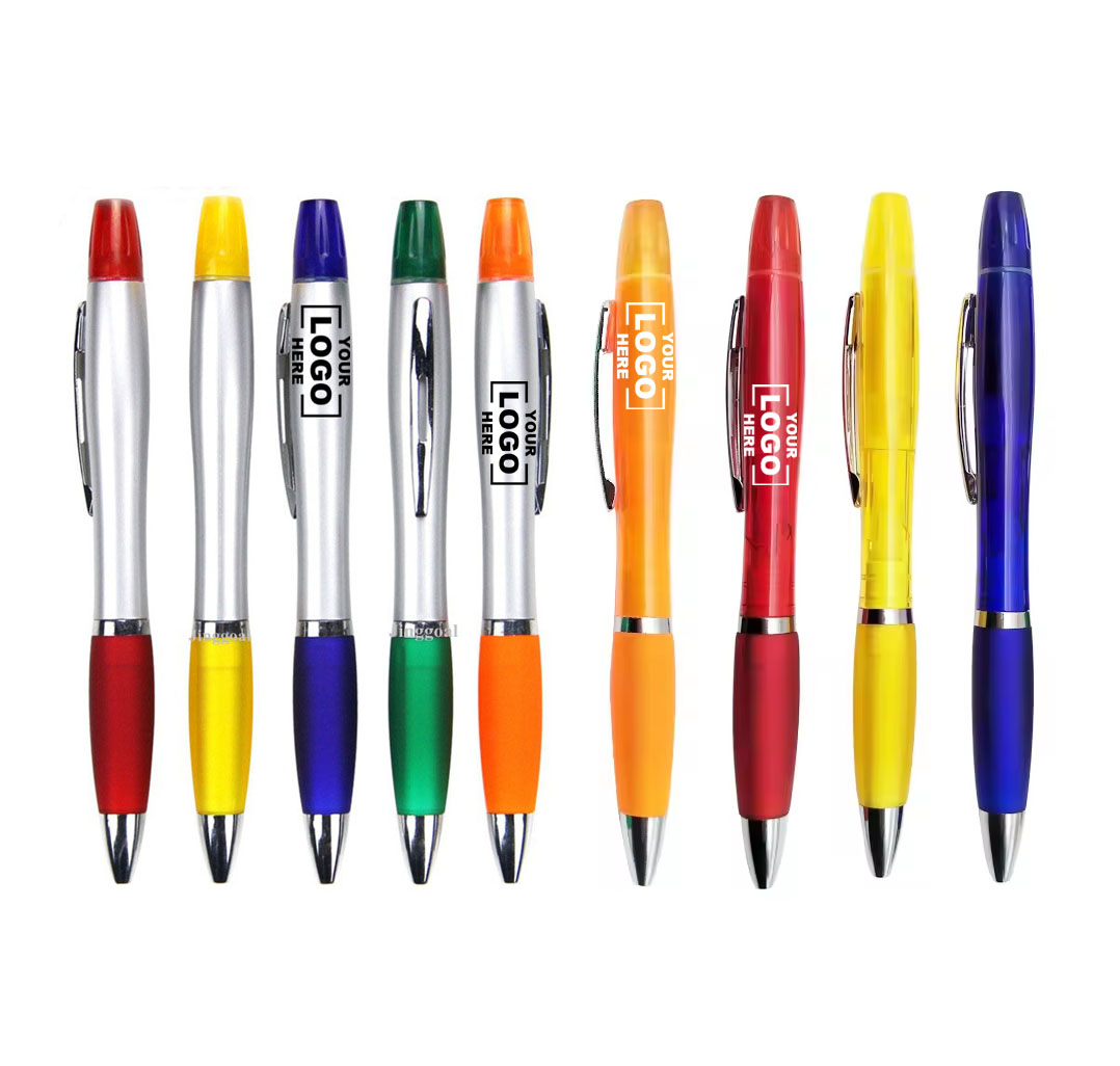 Candy Double Highlighter Ballpoint Pen  3