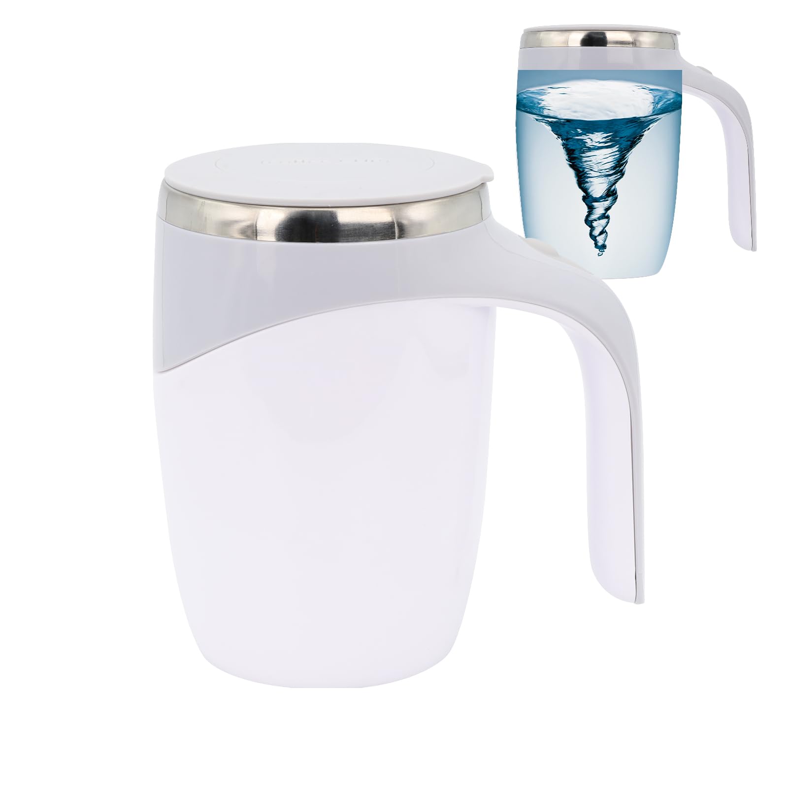 13oz Rechargeable Self Stirring Coffee Mug 8