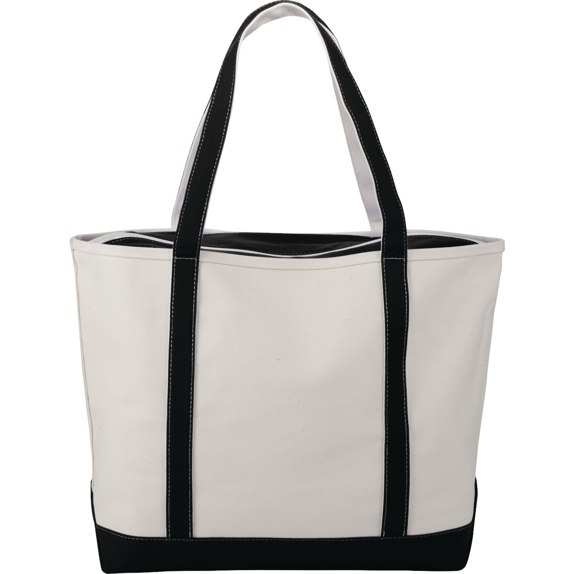 Baltic 24oz Cotton Canvas Tall Zippered Tote 10