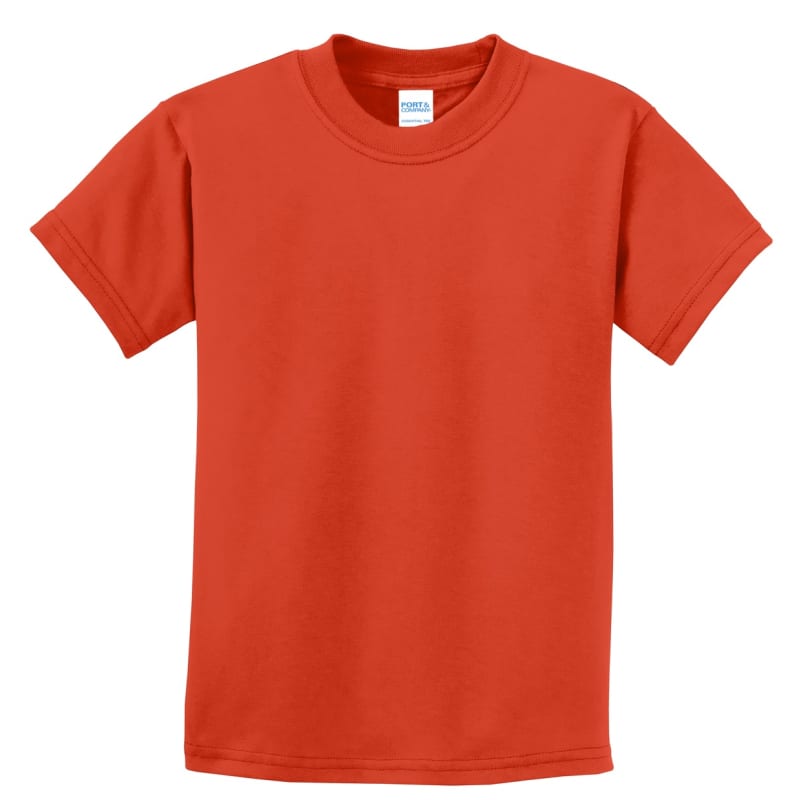 Port & Company Youth Essential Tee. 26