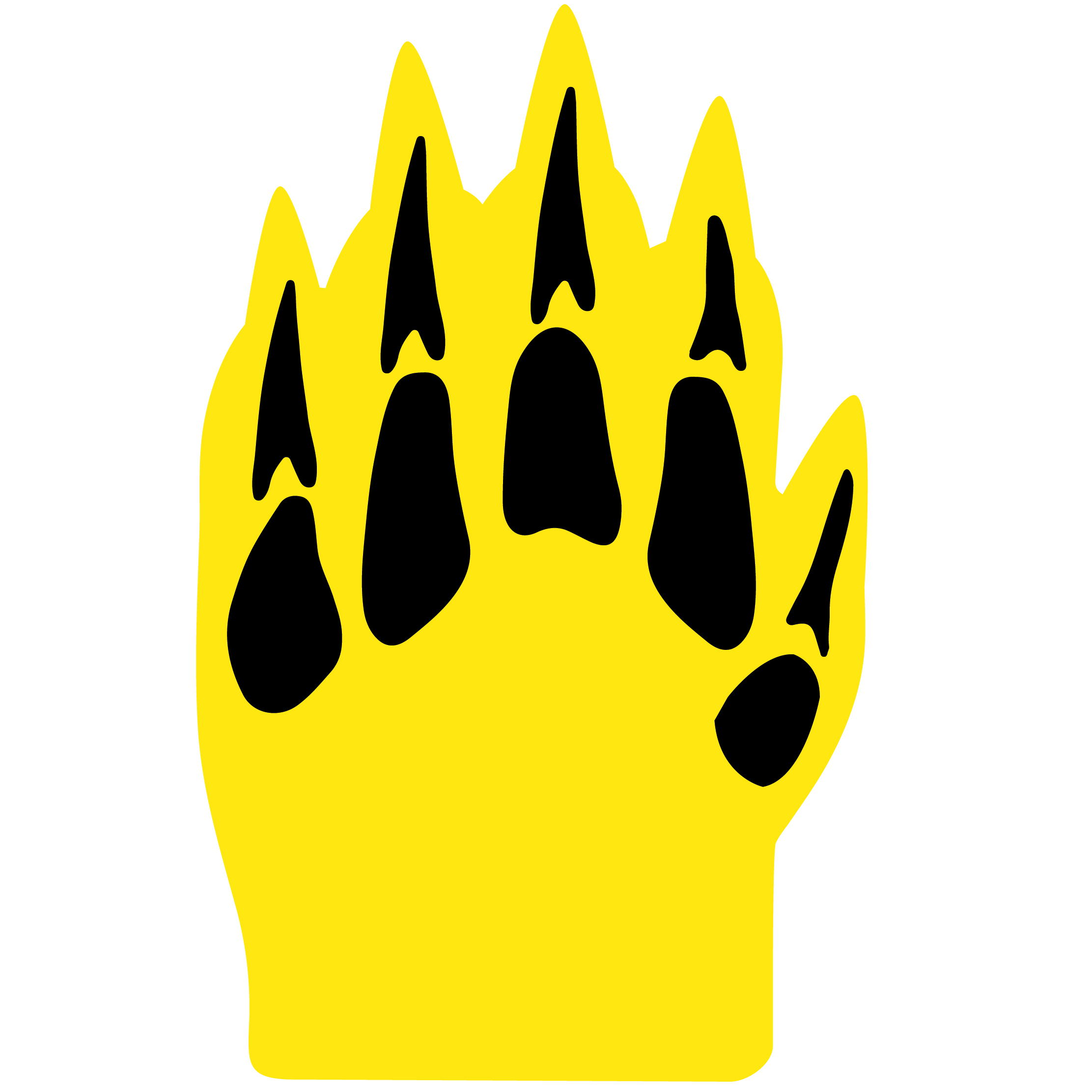 Foam Dinosaur Claw Mitt 25