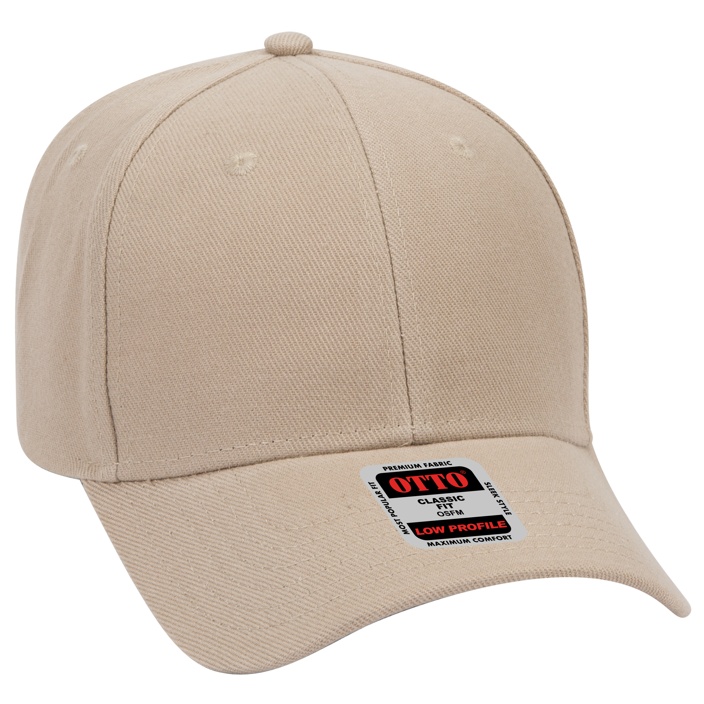 OTTO CAP® 6 Panel Low Profile Baseball Cap 15