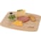 Large Bamboo Cutting Board with Silicone Grip 45