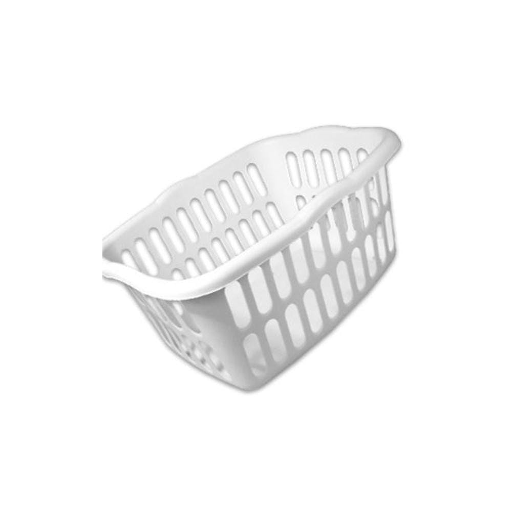 Laundry Baskets - White Poly Rectangular 2