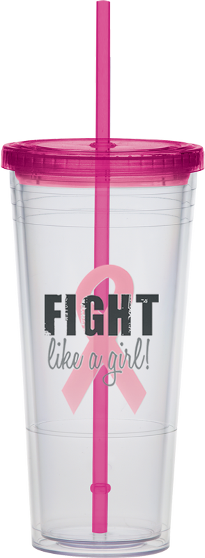 Extra Large Carnival Cup-Color Straw and Lid 20