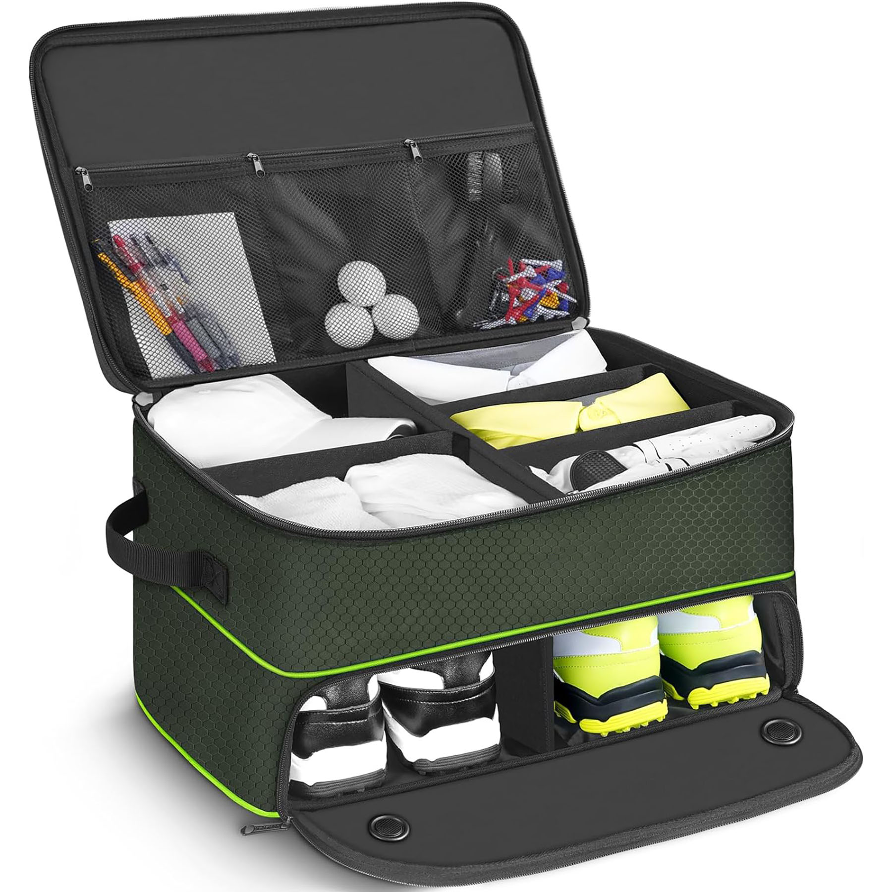 2 Layers Golf Trunk Organizer 3