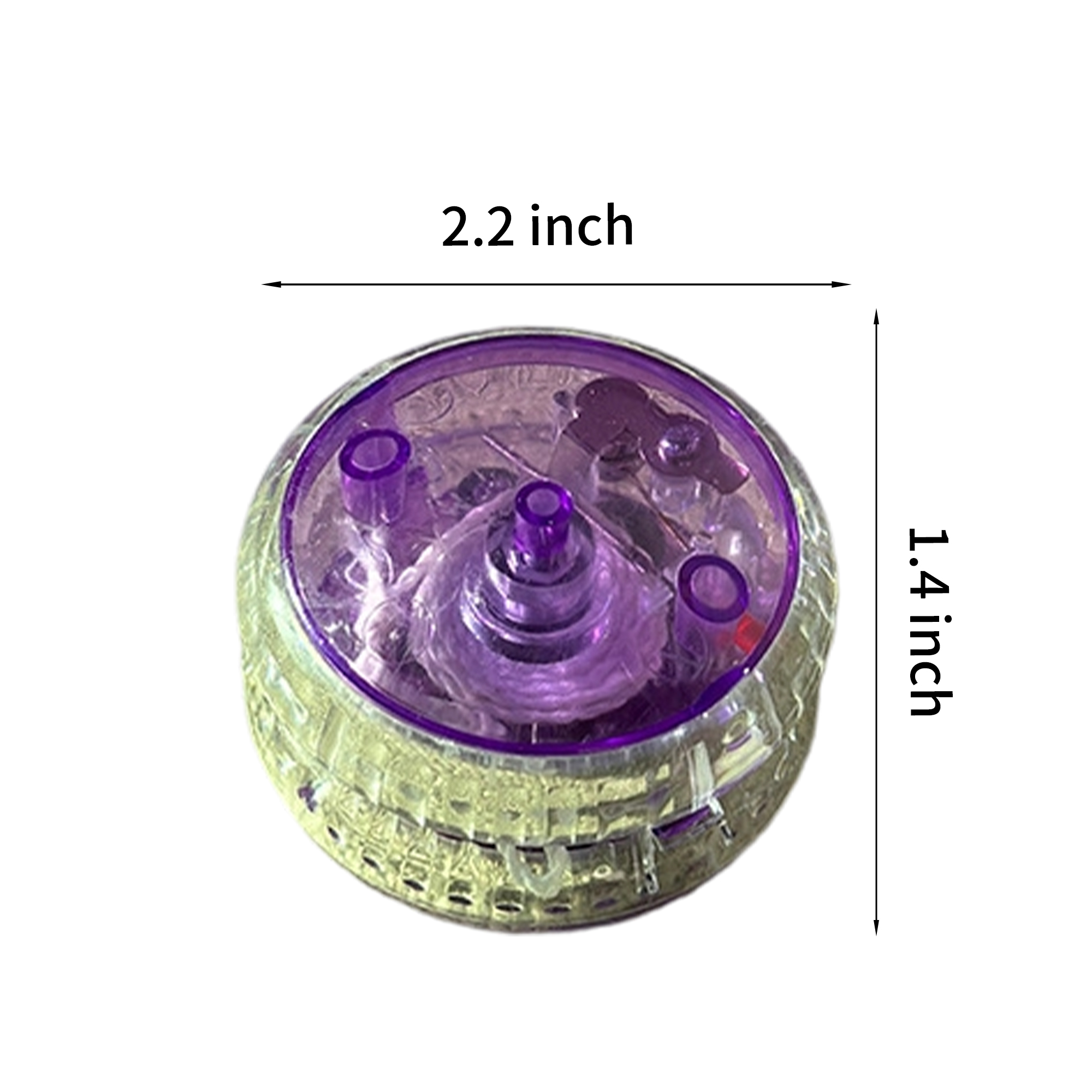 LED Light Up Responsive Yo Yo Ball For Entertainment Play 5