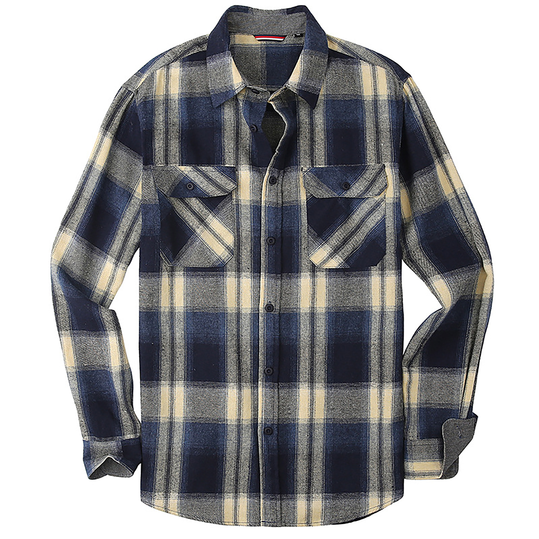 Men's Flannel Plaid Shirt 8