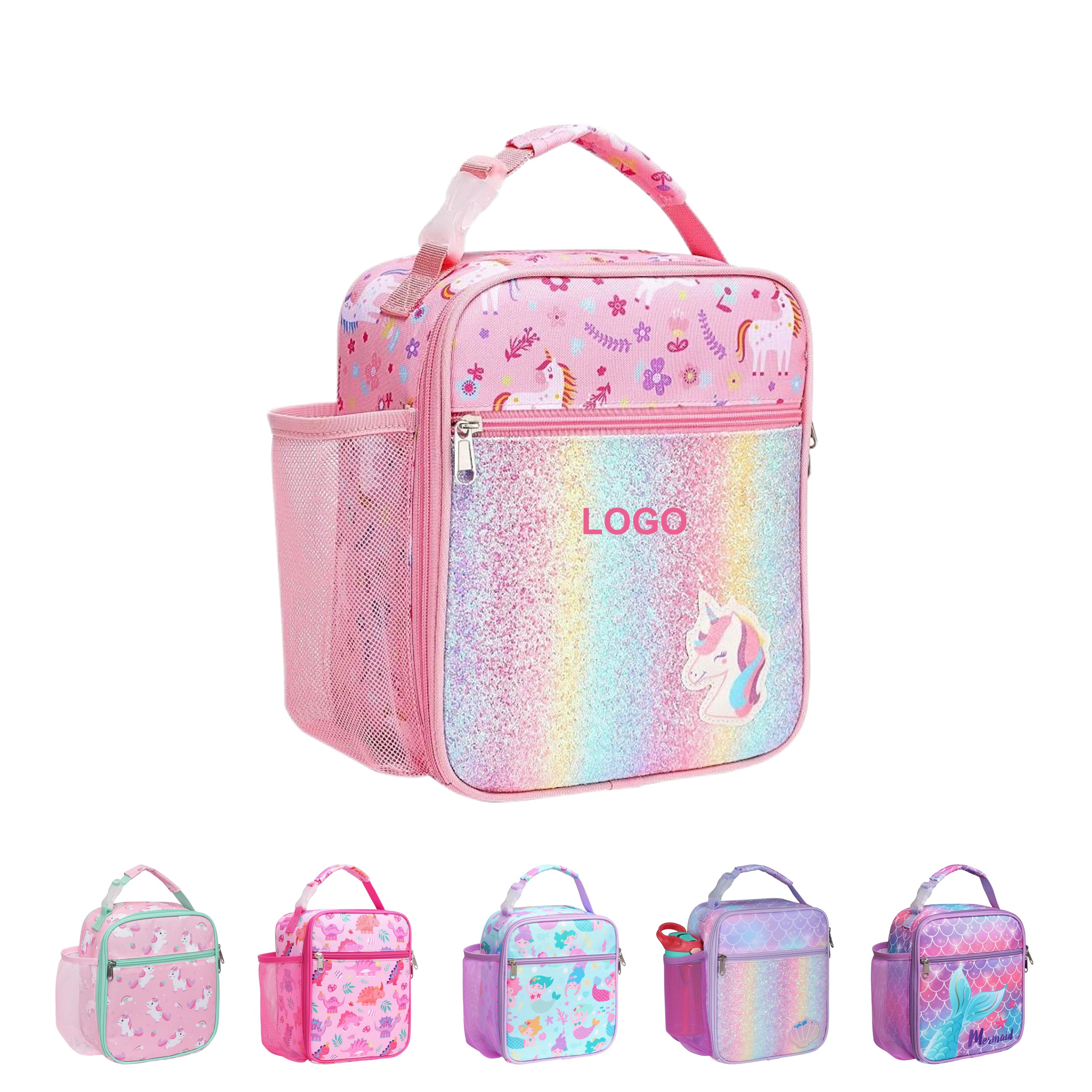 Lunch Bag for Girls (direct import) 3