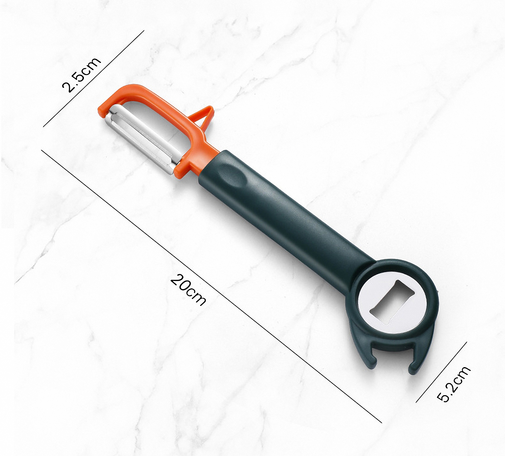 Multifunctional Fruit and Vegetable Peeler with Bottle Opener 5