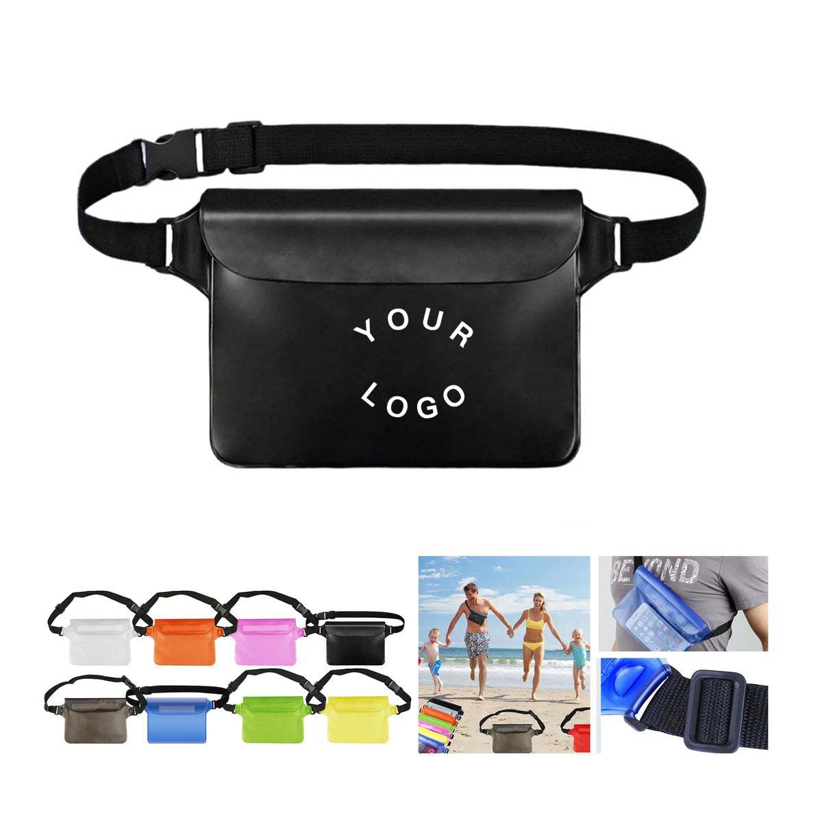 Waterproof Bag with Triple Seal and Strap 2