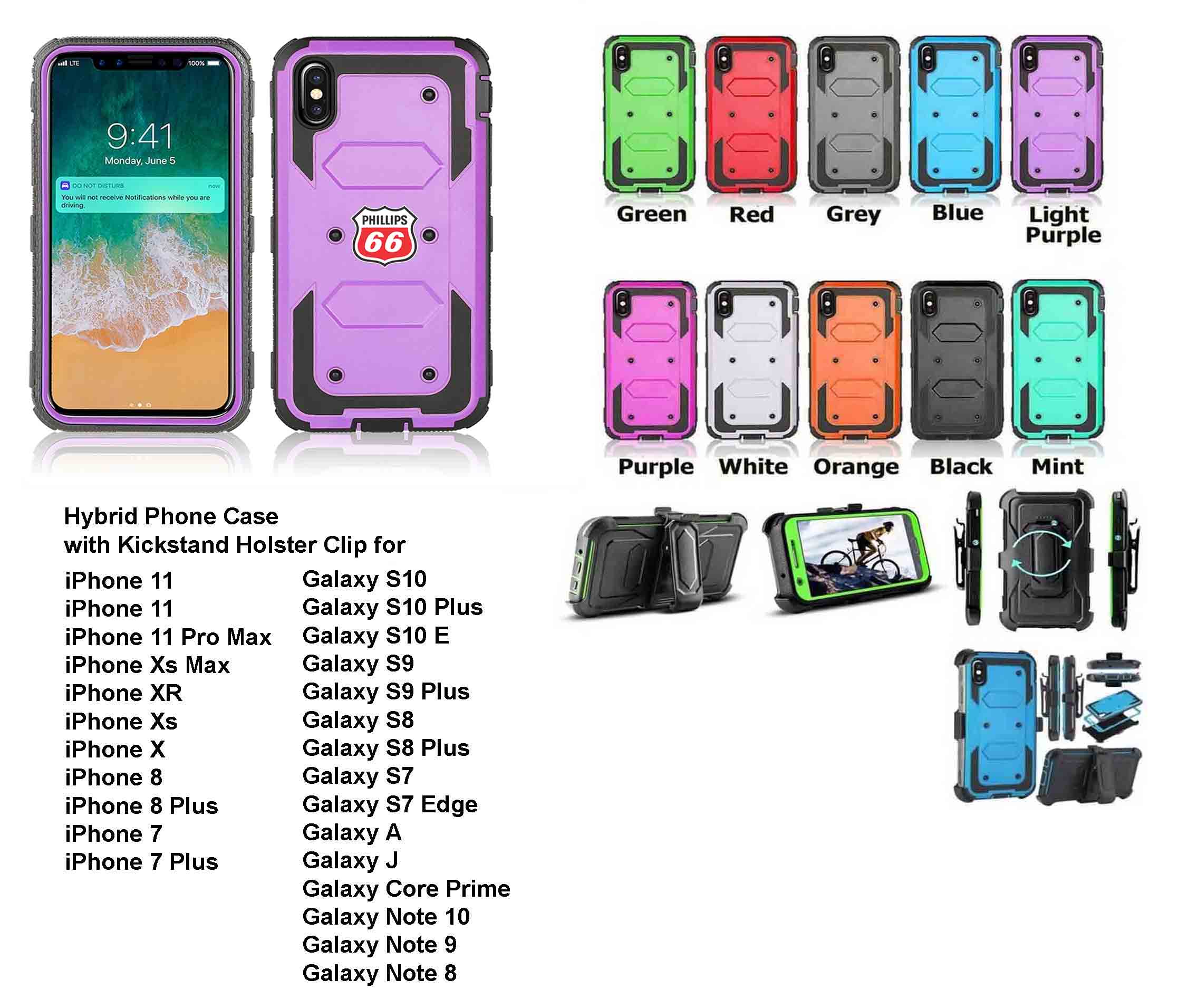 iBank ® Shockproof Case for Galaxy A Series A10e/A17/A16/A23/A32/A58 2