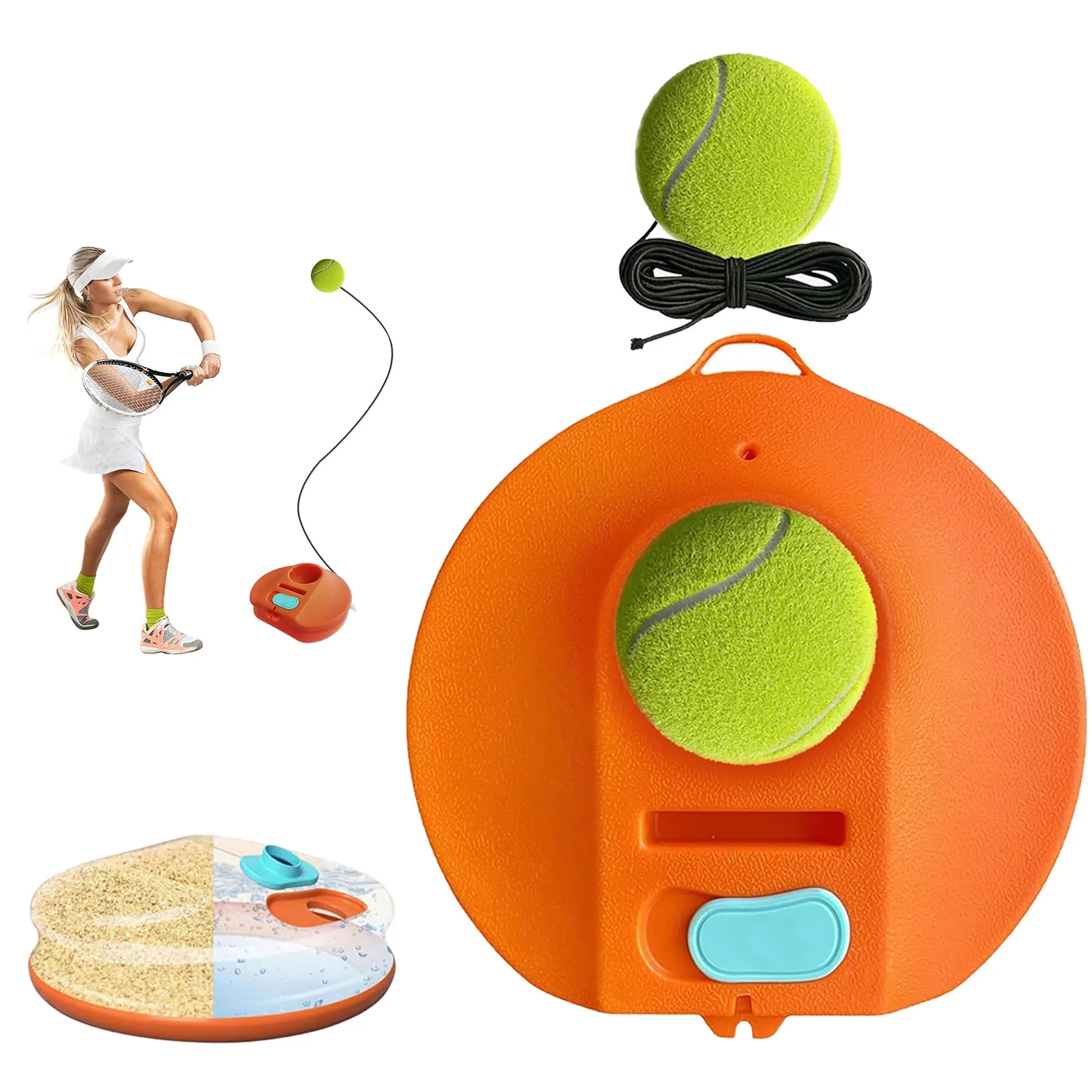 Tennis Practice Rebounder Trainer Set 3