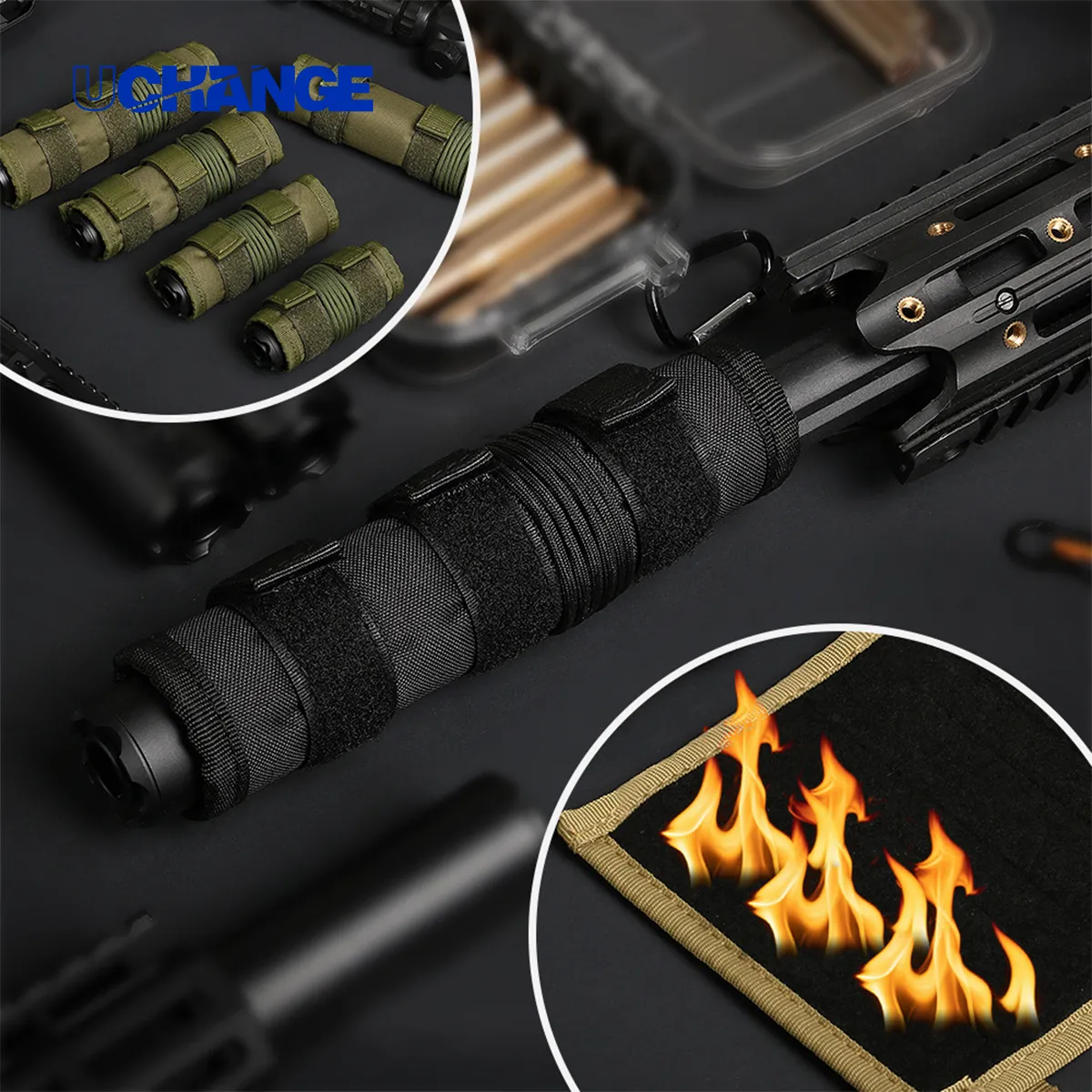 Tactical Suppressor Protective Cover Sleeve 2