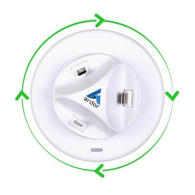 3-in-1 Charging Phone Stand 4