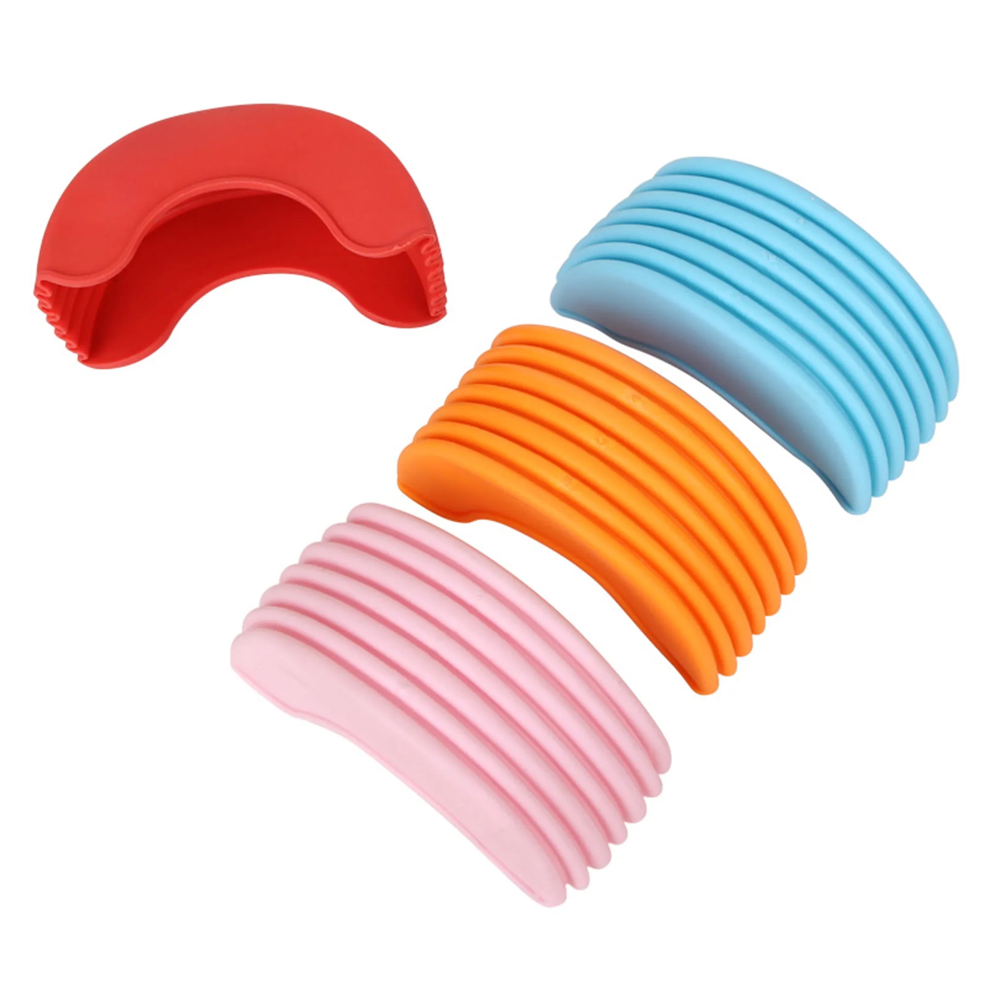 MOQ 50 PCS Retractable Silicone Burger Holder 6