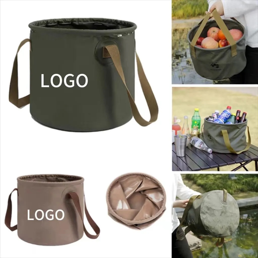 Collapsible 5.3 Gallon Container Folding Water Bucket 4