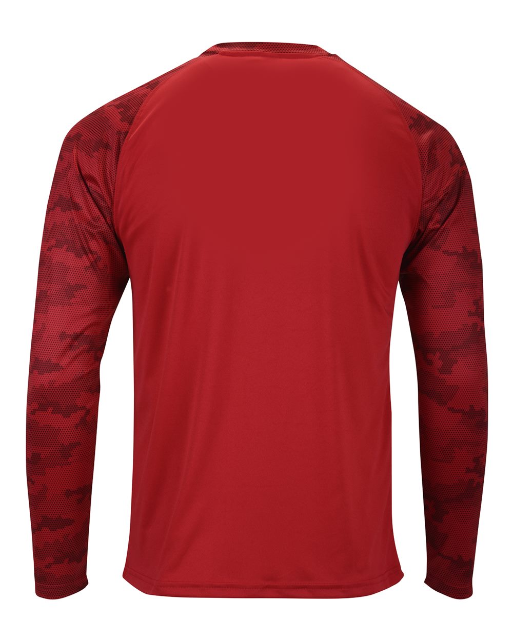 Unisex Cayman Performance Camo Colorblocked Long Sleeve T-Shirt - 216 53