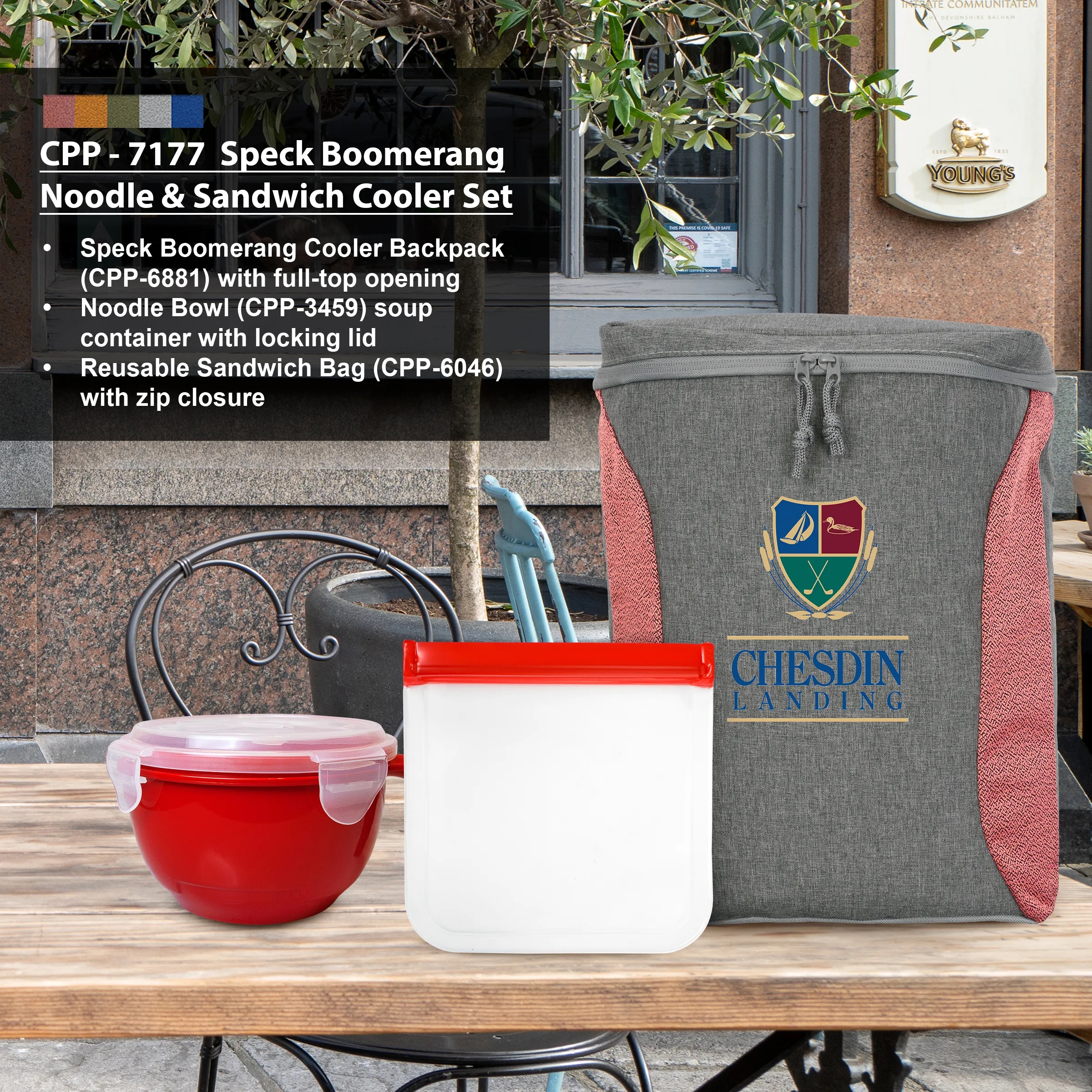 Speck Boomerang Noodle & Sandwich Cooler Set 4