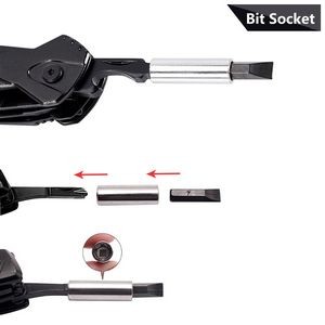 All In One Multi Pliers Knife Tool With Bits Set 11