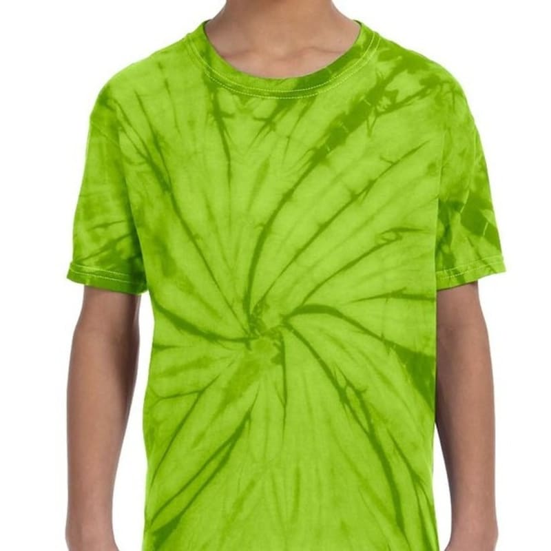 Tie-Dye Youth 5.4 Oz., 100% Cotton Tie-Dyed T-Shirt 28