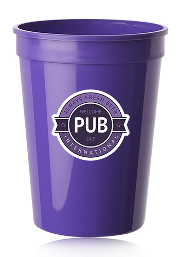 12 oz. Plastic Stadium Cups 46