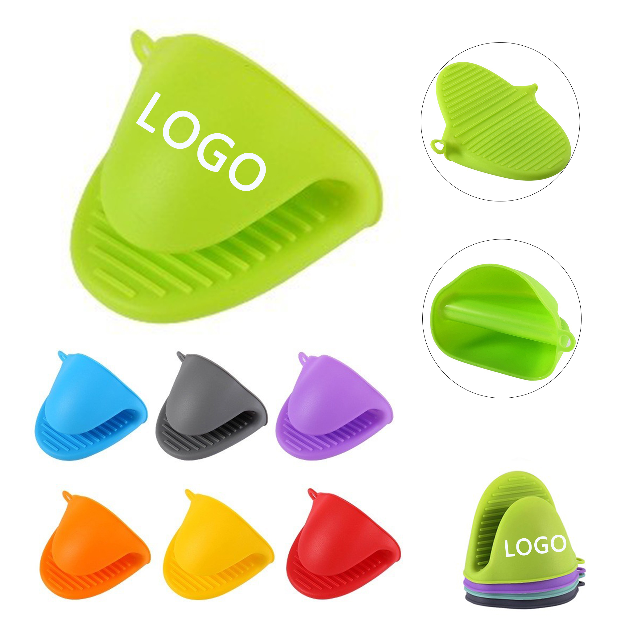 Silicone Insulated Oven Mitt Kitchen Durable 8