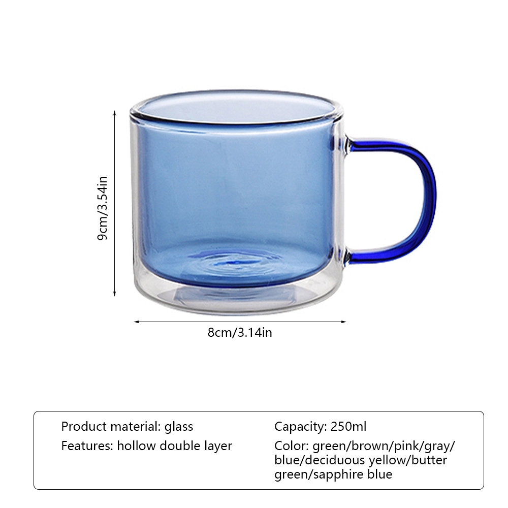 8.5 Oz Stained Glass Double Insulation Tea Coffee Cup 4