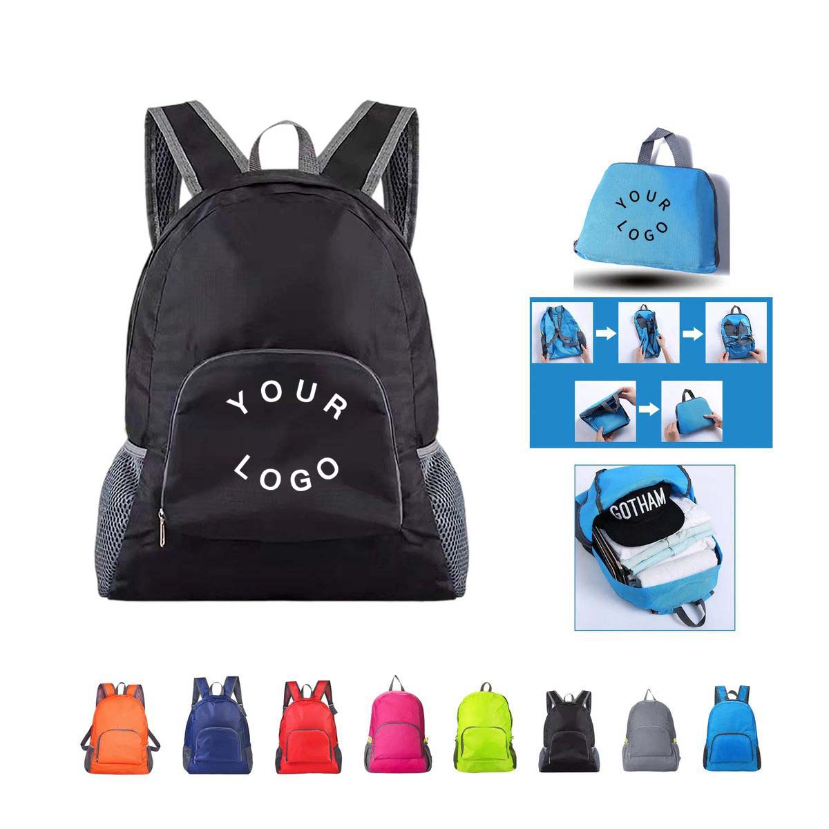 Portable Lightweight Backpack for Hiking and Daily Use 2