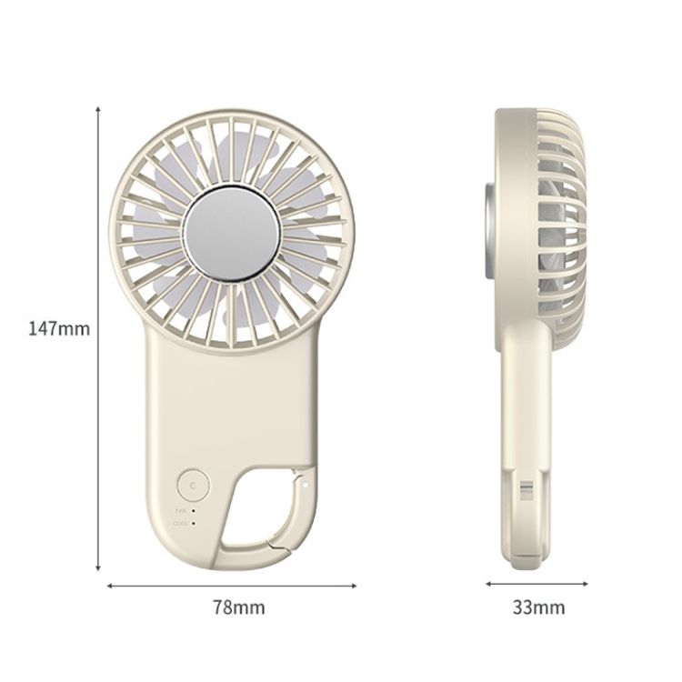 Personal Mini Fan with Carabine 3