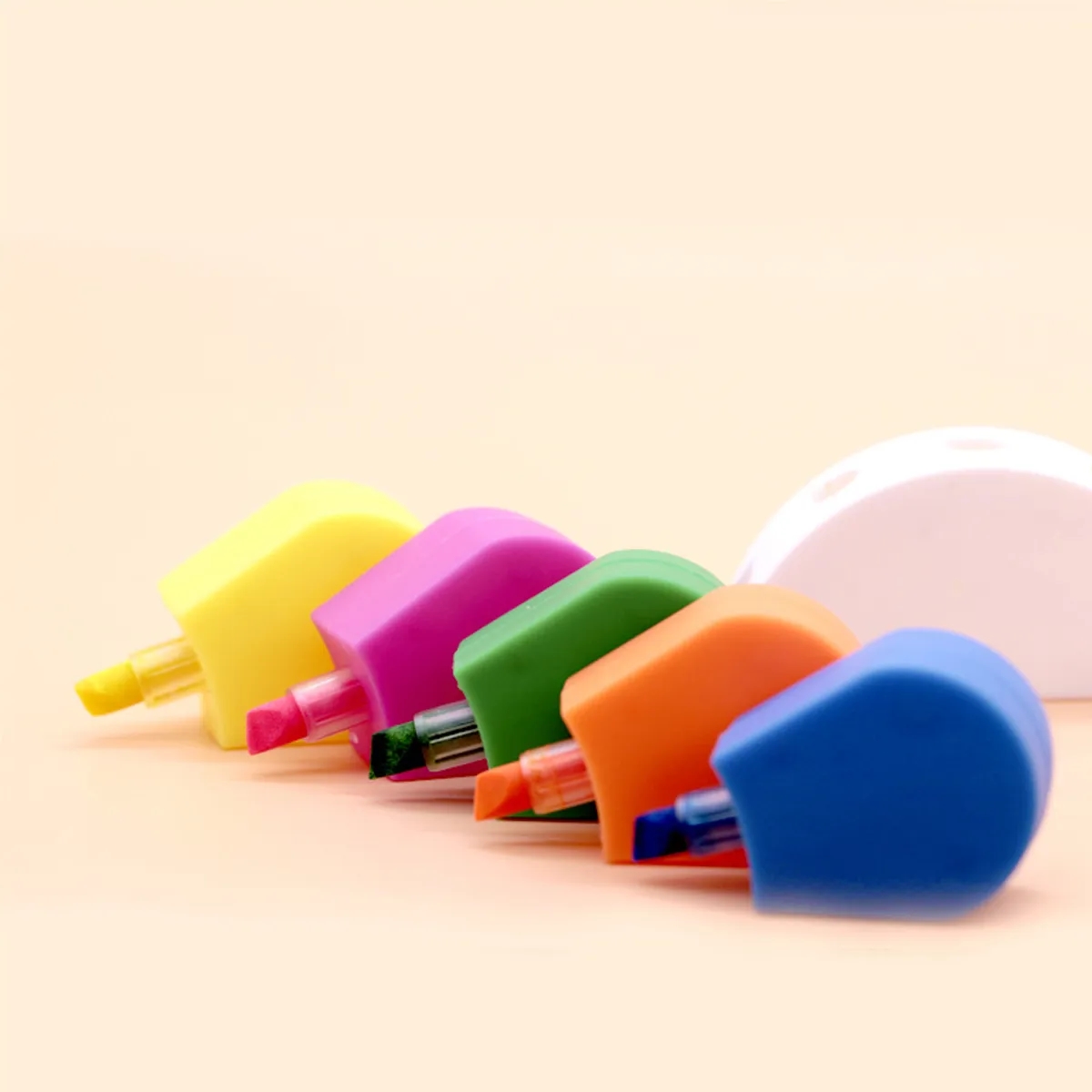 5 In 1 Flower Watercolor Fluorescent Pen Petals Highlighters 2