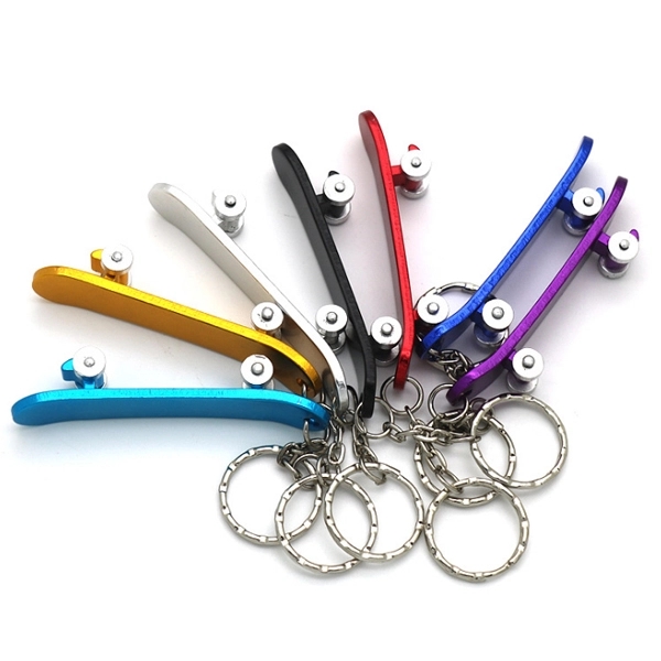 Metal Skateboard Bottle Opener 3