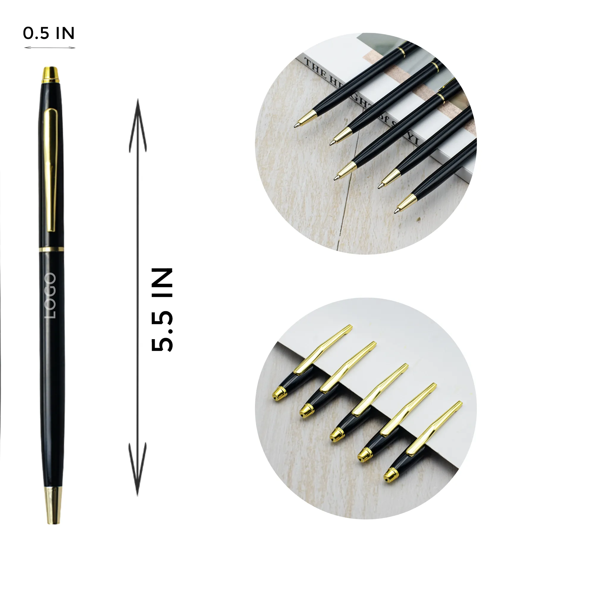 Metal Twist Action Pen