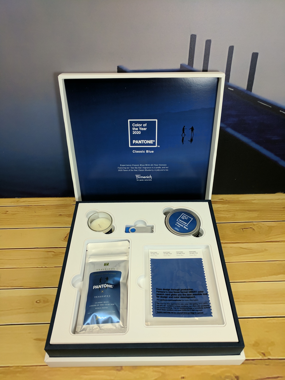 Custom Printed Full Color Hinged Soft Touch Luxury Gift Box - 6x6x2 4