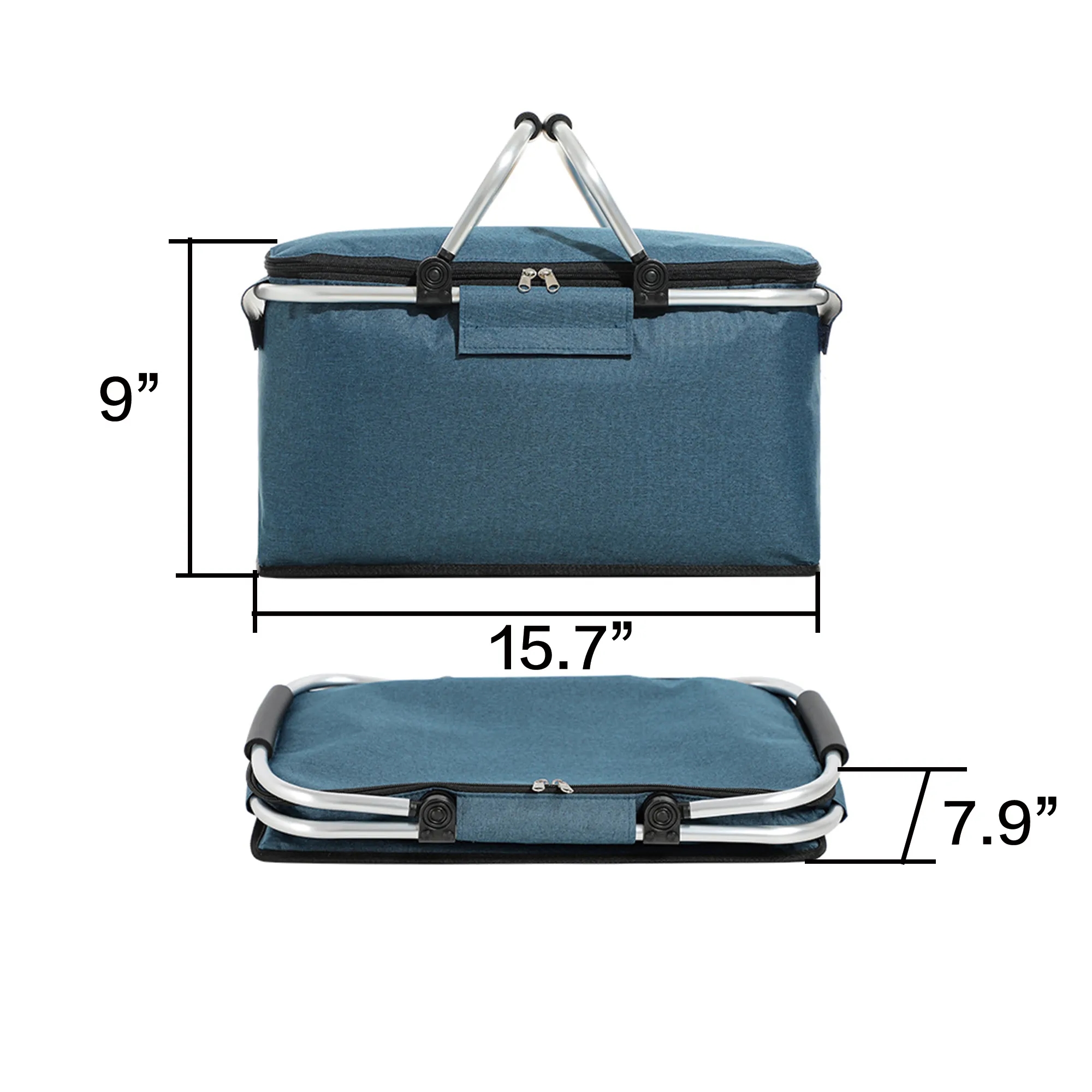 Insulated Foldable Picnic Basket 5