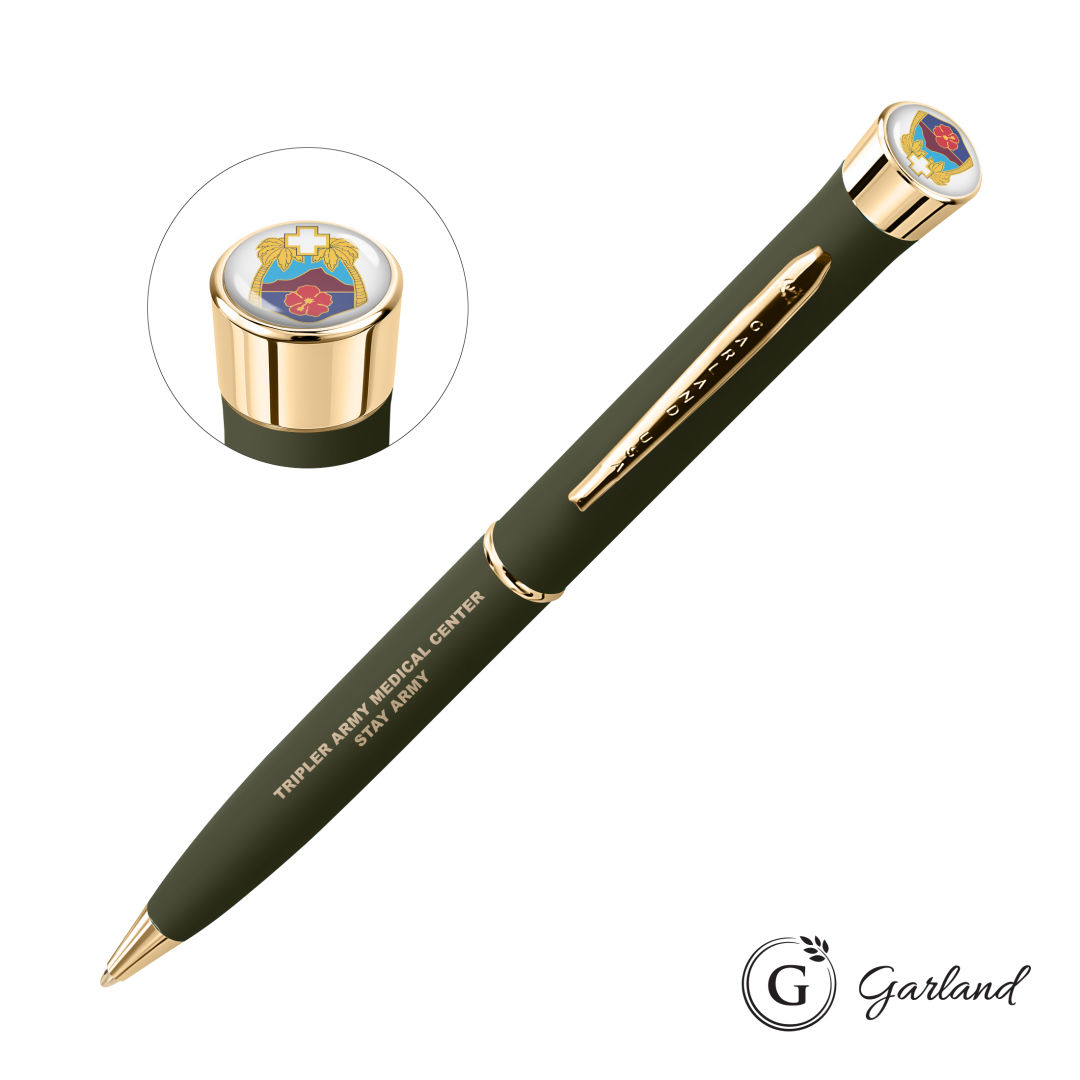 Garland® Freedom Custom Ballpoint Pen - Gold Accent 11