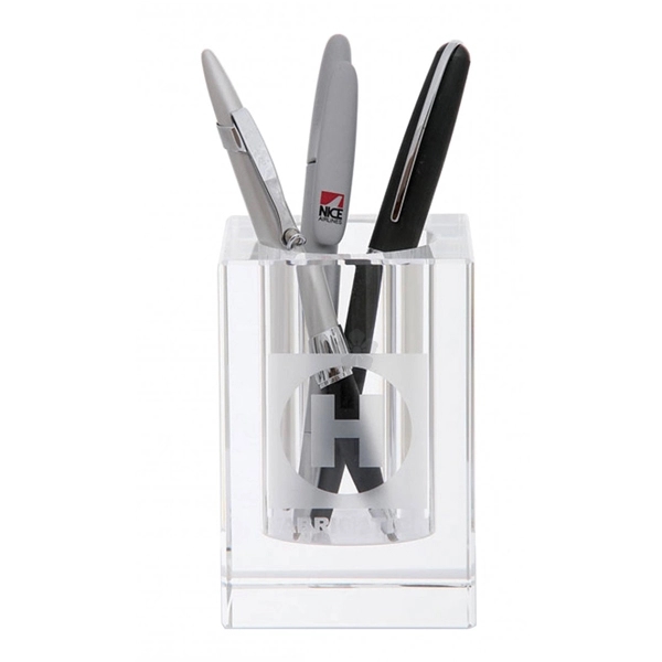 Optical Crystal Pen Holder 3