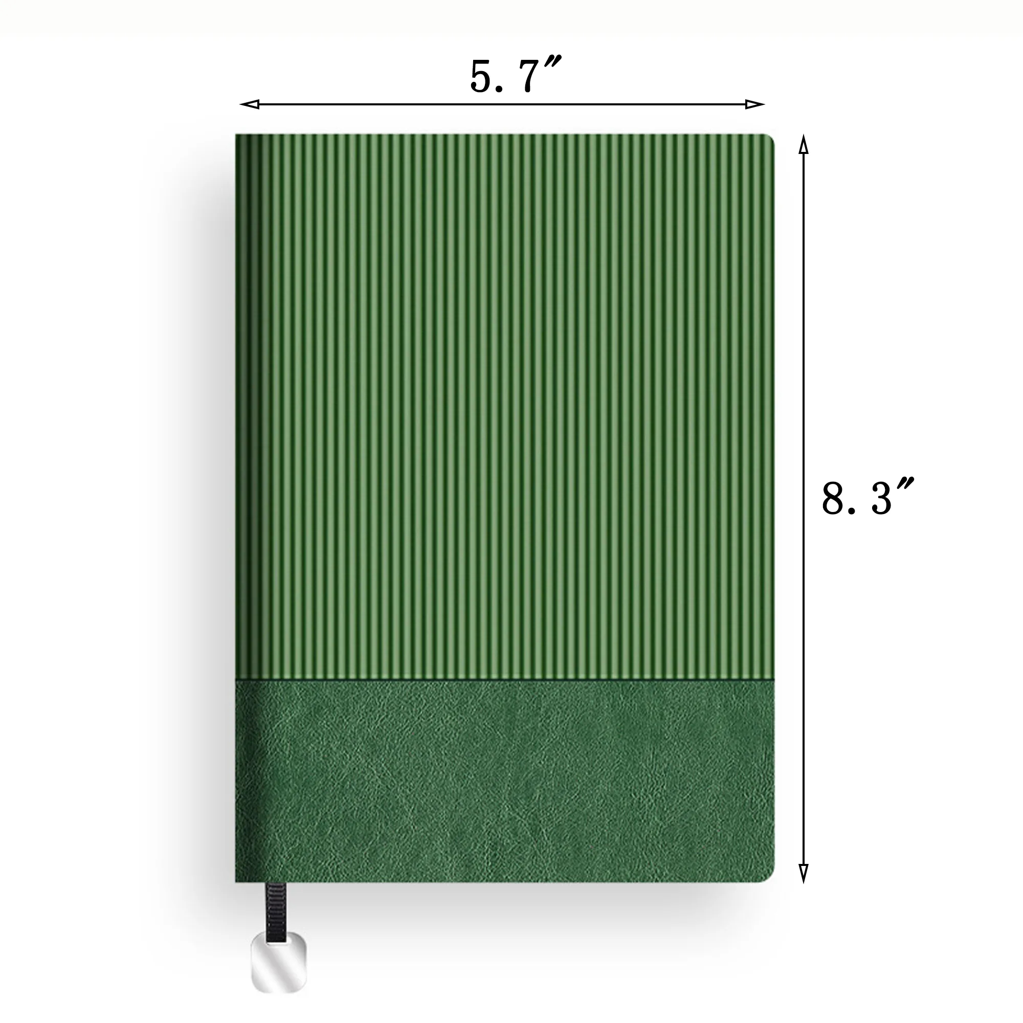 Retro Patchwork Color Soft Leather Notebook 4